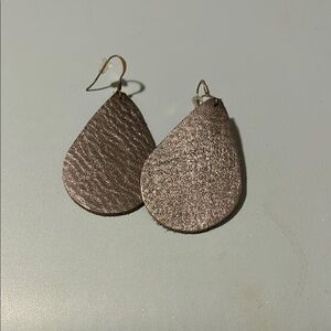 Elegant Silver Teardrop Earrings